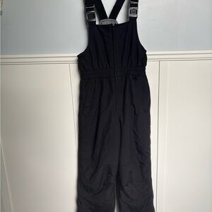 Lands' End Black Snow Bib for Kids